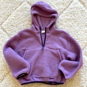 Gap Kids Girls Sherpa Fleece Hoodie